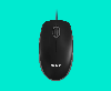 B100, Logitech, Mouse, USB 1,8m, 1000dpi, 3 Button, 90gr, Black,.