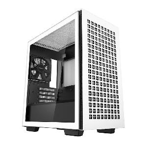 CH370 WH Deepcool, Mini-ITX/Micro-ATX , 4 Slots, USB3.0×2,Front: 3×120 / 2×140mm Rear: 1×120mm