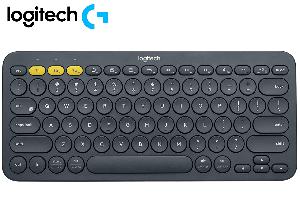 K380, LOGITECH Bluetooth Keyboard  Multi-Device - DARK GREY (L920-007584)