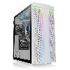  H590 TG ARGB, THERMALTAKE, CASE, Snow, Tempered Glass, Lighting Strip, 120mm Standard Fan*2, .