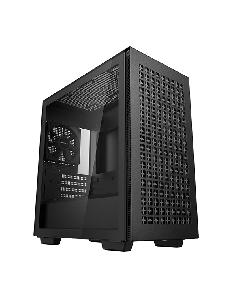  CH370, DEEPCOOL, CASE, Black, mATX, Fans 1×120mm, AIO 360mm, Air 165mm, GPU 378mm (320mm with rad), 3.5"x2, USB3.0×2, Audio,