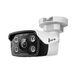 VIGI C340(4mm), TPLINK, Camera, 4MP Outdoor Full-Color Bullet Smart,1/3CMOS,F1.6,H.265+,2Way Audio,MicroSD up to 512 GB, PoE 