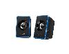 SP-U125, BLUE, Genius, USB Powered Stereo Speakers