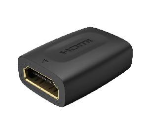  A1013BK, UNITEK, Adapter, HDMI male to male  Coupler 4K, Black.