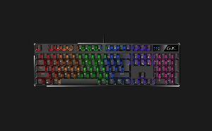 Scorpion K12,AI,Backlighting USB, Genius, Illuminated Mechanical Gaming