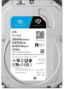 ST6000VX009 - 6TB  Seagate SkyHawk (Surveillance)  HDD SATA 6Gb/s 3.5" 5900rpm, 2 years warranty