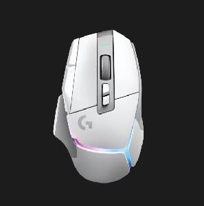  G502 X PLUS - LIGHTSPEED, Logitech, Mouse, Wireless RGB Gaming WHITE/PREMIUM - 2.4GHZ 100 – 25,600 dpi 400 IPS 3.
