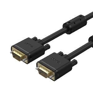 Y-C503G,UNITEK 1.5M, HD15 VGA (M) to VGA (M) (3C+6)
