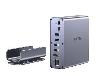 D1135AGY01,UNITEK, 15-in-1 Universal  DisplayLink Triple 4K Docking Station