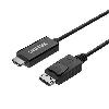  Y-5118CA, UNITEK, Cable, 1.8M DisplayPort to HDMI 1080P Full HD Cable.