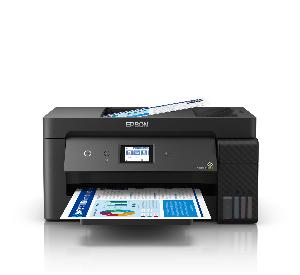 EcoTank L14150, EPSON, Printer, Color A3 MFP,A4 Scan,Copy, ADF, duplex, 4800x1200, RJ45,WiFi,USB(Ink 101).