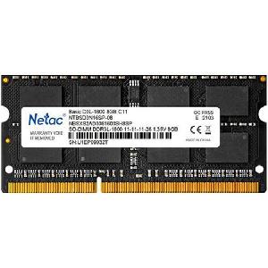 NTBSD4N26SP-08, NETAC,  Basic DDR4-2666MHz, 8GB So DIMM Memory 260Pin 1.2V