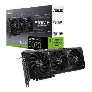  PRIME-RTX5070-O12G, ASUS, Ggraphics Card, PRIME GeForce RTX™ 5070 12GB GDDR7 OC Editio, HDMI, 3x DP, 750W.