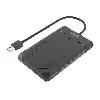Y-3036, UNITEK, HDD Enclosure, USB3.1 to SATA6G 2.5” HDD/SSD, Black. Y-3036, UNITEK, HDD Enclosure, USB3.1 to SATA6G 2.5” HDD/SSD, Black.