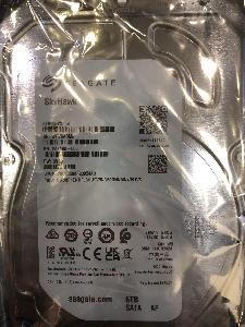 SkyHawk ST6000VX008, SEAGATE, HDD, 6TB, SATA 3.0 Low-RPM spindle speed.