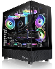  View 270 Plus TG ARGB , THERMALTAKE, CASE, Black, E-ATX, 3x120mm ARGB Fans, AIO 360mm, air 180mm, GPU 420mm, 2x3.5”, Type-C,