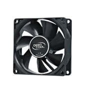  XFAN 80, DEEPCOOL, Case Fan, 80mm, 1800RPM, 21.8CFM, 20.3dB, molex, Black.
