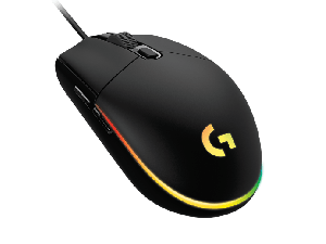 G102, Logitech Mouse RGB lighting, 200 – 8,000 dpi, 6 buttons, 2.1 m , USB, BLACK 1Y ( L910-005823 )