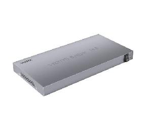 V1132A01-EU, UNITEK, HDMI Splitter, 4K, 1 In 8 Out, Space Grey, (PCs, Xbox, PS4).  V1132A01-EU, UNITEK, HDMI Splitter, 4K, 1 In 8 Out, Space Grey, (PCs, Xbox, PS4).