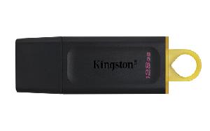  DTX/128GB, KINGSTON, Flash Memory, USB3.2 Black + Yellow.