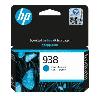 4S6X5PE HP 938 Cyan Original Ink Cartridge