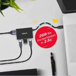 H1302A,UNITEK 4-port USB-C 10Gbps Hub (2*USB-C 10Gbps + 2*USB-A 10Gbps) H1302A,UNITEK 4-port USB-C 10Gbps Hub (2*USB-C 10Gbps + 2*USB-A 10Gbps)