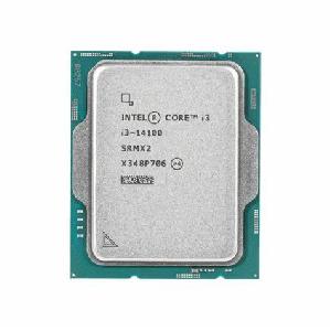 Core i3-14100, Intel, CPU, 4 Core, 8 Threads, 12MB, upto 4.70GHz, 110W, LGA1700,  Intel UHD 730, DDR5 4800, Tray, 1yr.