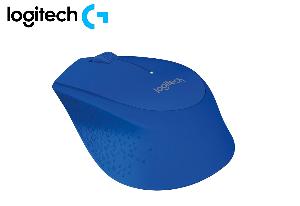 M280 Logitech Wireless Mouse  BLUE- DPI (Min/Max) 1000± Smooth optical tracking (23.1mm x 18.7mm x 6.1 mm) L910-004290