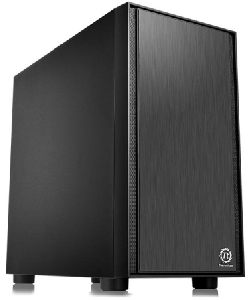  Versa H17, THERMALTAKE, CASE, Black, mATX, 1x120mm Fan, AIO 280mm, air 155mm, GPU 350mm, 2x3.5”, USB 3.0x1, USB 2.0x2, Audio