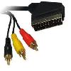 KDAVC9007-1.5M, KINGDA, Scart cable to 3RCA,1.5m KDAVC9007-1.5M, KINGDA, Scart cable to 3RCA,1.5m