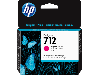  712, HP, Ink Cartridge, 3ED68A, 29ml Magenta.