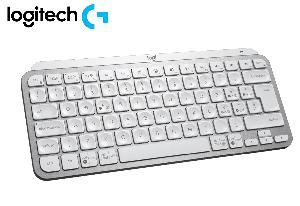  MX keys mini, Logitech, Keyboard, Bluetooth Illuminated,PALE GREY.