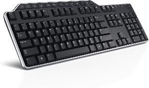 KB-522 Dell Wired Business Multimedia USB Keyboard Black (Kit) Russian (QWERTY) 