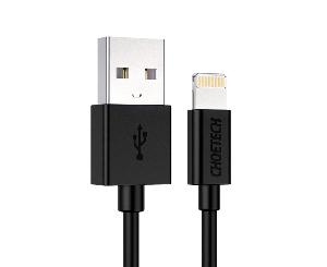 XAL-0003, Choetech XAL-0003 USB-A to Ligtning Cable 1m  Black