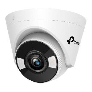 VIGI C450(2.8mm), TPLINK, Camera, 5MP Full-Color Turret smart,1/2.7CMOS,F1.6,H.265+,2-Way AudioMicroSD up to 256 GB,PoE 9W.
