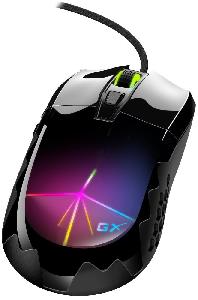 თაგვი Scorpion M715 USB Genius Black,Aurora-like gaming mouse ,3D visual effect of LEDlight RGB color ,800~7200 dpi,6 buttons