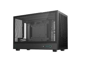  CH260, DEEPCOOL, CASE, Black, Mini-ITX,  AIO Top 360mm, Air 174mm, GPU 413mm, 3.5"x1, USB3.0×2, Type-C Gen2, Audio, 1yr.