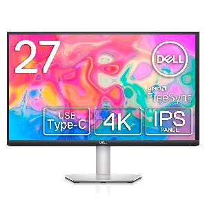 S2722QC Dell  Monitor 27" UHD IPS 4K 3840 x 2160 at 60 Hz , (16:9) 350 cd/m2, 4 ms, Vesa, Speakers, 2xHDMI, USB Type-C