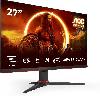  Q27G2E, AOC, Monitor, Gaming,27" QHD 2560x1440  VA, 155 Hz, MPRT 1 ms, FreeSync Premium (HDMI, DisplayPort) Black, Red.