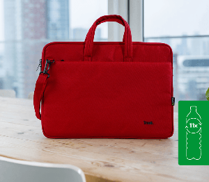 24449 TRUST BOLOGNA LAPTOP BAG 16″ ECO RED 24449 TRUST BOLOGNA LAPTOP BAG 16″ ECO RED