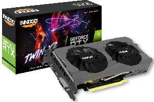  GEFORCE RTX 3050 8GB TWIN X2, INNO3D, VIDEO CARD, GDDR6 PCI-E 4.0 X16, Windows 10, Linux, FreeBSDx86, HDMI 2.1, DisplayPort 