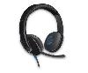  H540, Logitech, Earphone, L981-000480,  Corded Stereo Headset with noice canceling mic  USB 1.8 m BLACK .