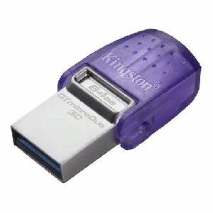  DTDUO3CG3/64, KINGSTON, Flash Memory, 200MB/s dual USB-A + USB-C.
