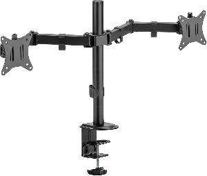 SUPSPC002 , SUPERIOR  360° Universal tabletop monitor stand 75×75, 100×100 Monitor size: 17”– 32” WEIGHT CAPACITY: 9kg 